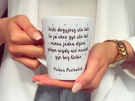 Kubek Latte Kubuś Puchatek FarrowDesign