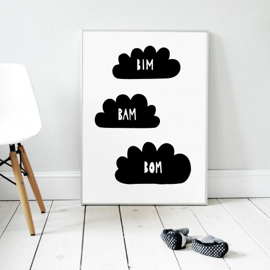 Bim Bam Bom | plakat A3 milostudio
