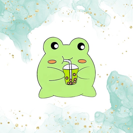 przypinki Przypinka ŻABA Z SOKIEM