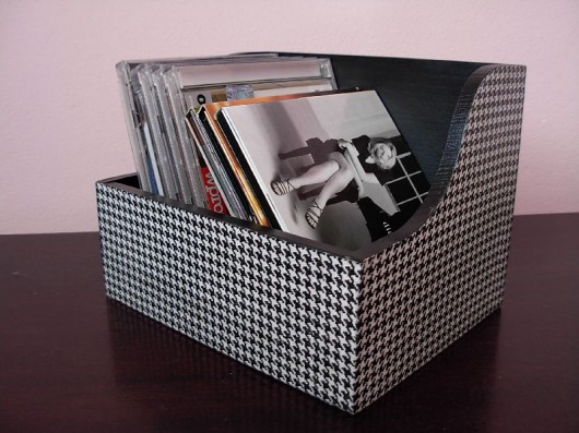 pudełko na płyty CD - W KRATKĘ decodecoy