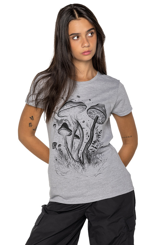 t-shirt damskie T-shirt damski UNDERWORLD Mushrooms