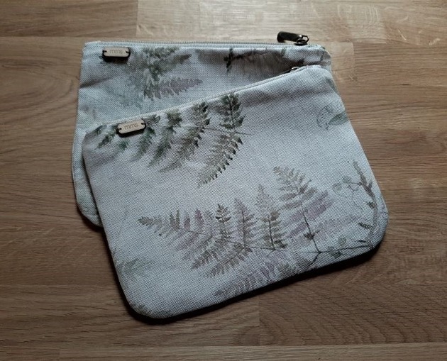 Kosmetyczka mini paproć 1 manufakturaMMS
