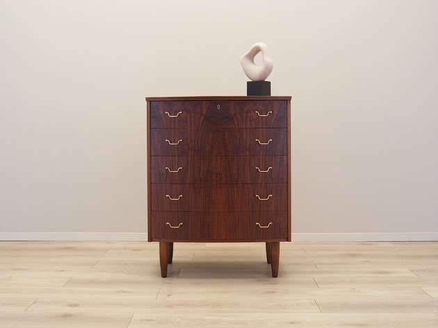 komody i szafki Komoda orzechowa, duński design, lata 70, produkcja: Dania
