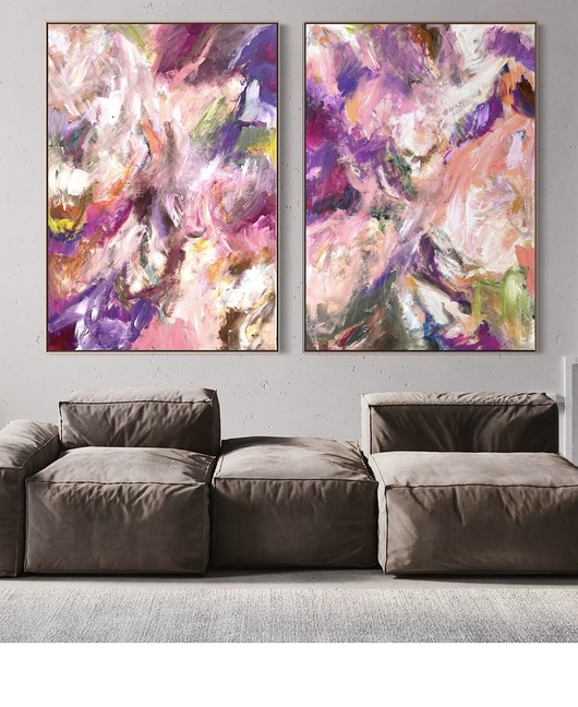 obrazy Zestaw obrazów 100x70 cm