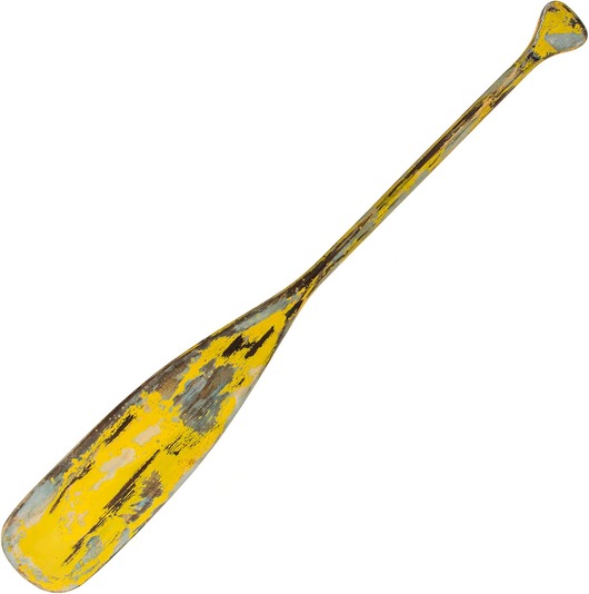 Ozdoby na ścianę Pagaj John Paddle Ozdoba Postarzany 110 cm WZ5