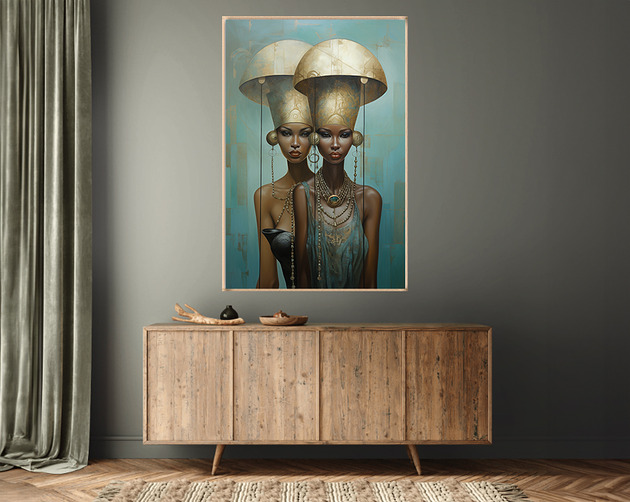 plakaty Oblicza Innych Wymiarów - Plakat - Druk - Abstrakcja, Surrealizm, Loft #24