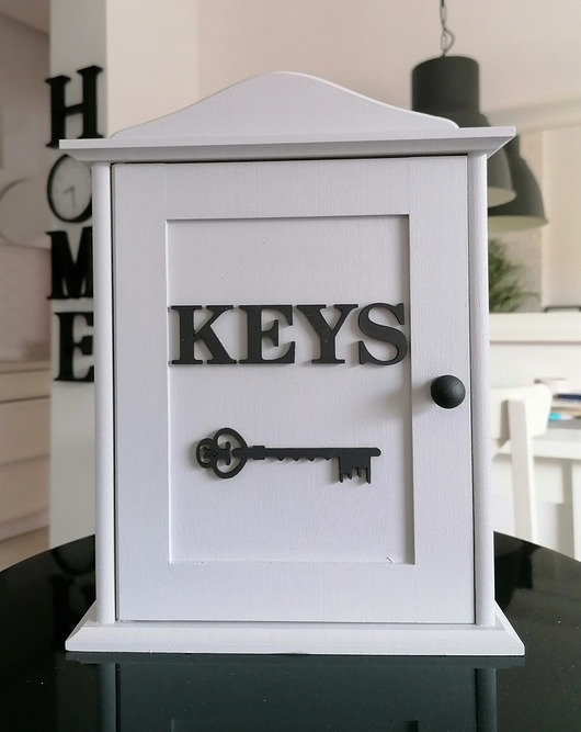 dodatki - różne Szara Szafka na klucze-  KEYS- 07