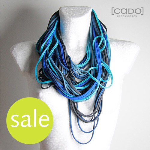 Zamotka Dzianinowy Naszyjnik CURACAO CADOaccessories