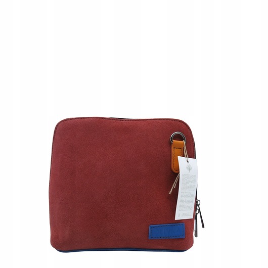 torby na ramię Torebka listonoszka skórzana zamszowa pasek oryginalna eko Olivka