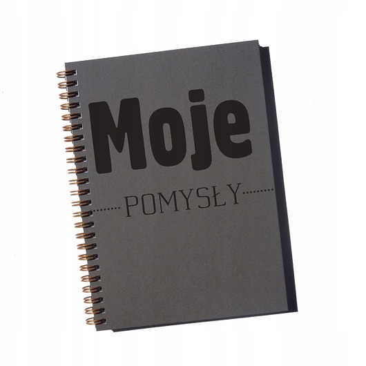 notatniki i albumy Moje pomysły, notatnik
