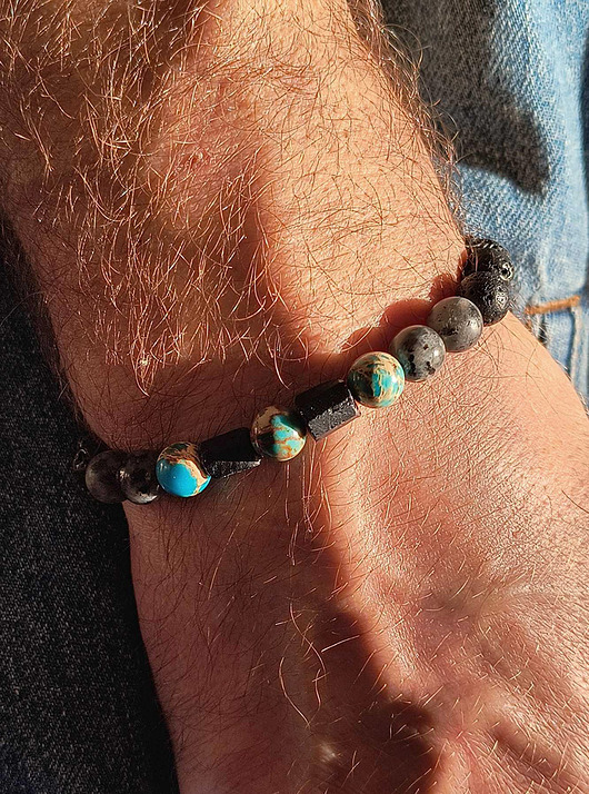 biżuteria męska Bransoleta Męska Karaiby  Amulet