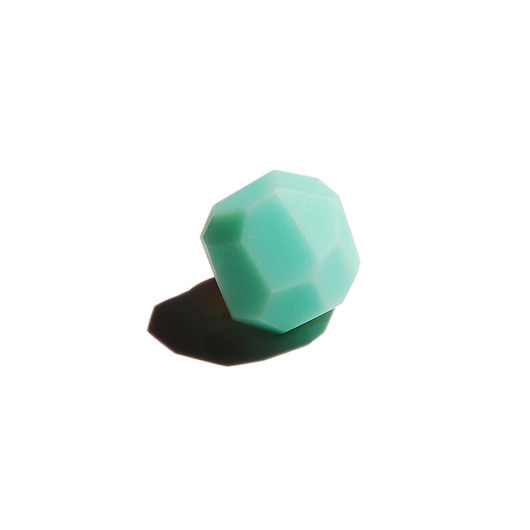 Pin kanciaty miętowy Monopolka