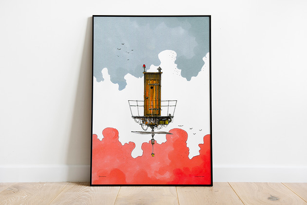 plakaty Steampunk WuCet -  duży plakat na ścianę