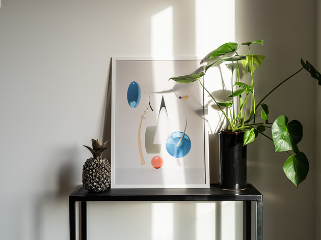 Plakat 3D Grafika Geometria zemeatelier