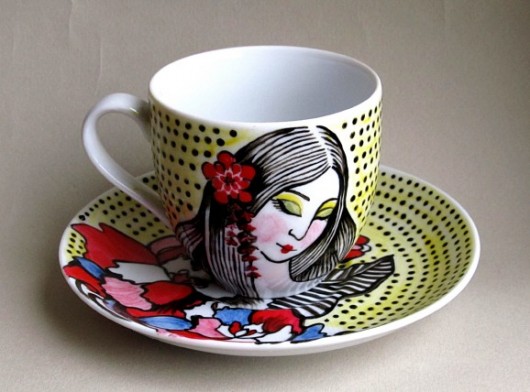 Filiżanka &quot;EUROPEJSKA GEISHA&quot;zamówienie reniah