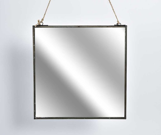 Lustro wiszące Nero 1, 30x1x31 cm Home Design
