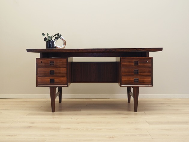 biurka Biurko palisandrowe, duński design, lata 60, produkcja: Dania
