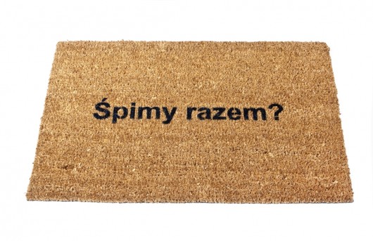 Wycieraczka wejściowa  - Spimy razem? Wycie Raczka