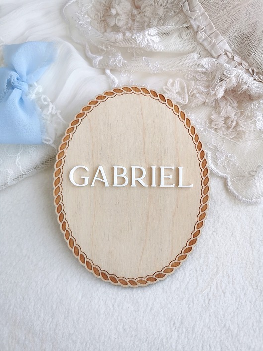 niemowlak - inne Tabliczka z imieniem, sesja noworodkowa, prezent dla noworodka