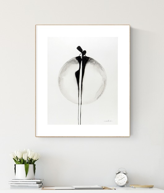 obrazy Grafika 40X50 cm wykonana ręcznie