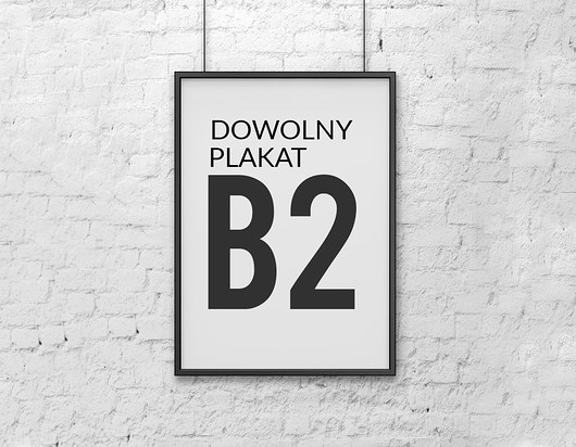 PLAKAT B2 DOWOLNY Z OFERTY PLAKATY GEOMETRYCZNE