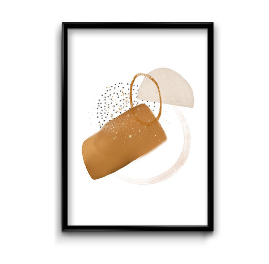 plakaty Plakat Brown&Beige No.1