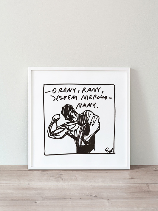 plakaty Plakat O rany, rany, jestem niepokonany