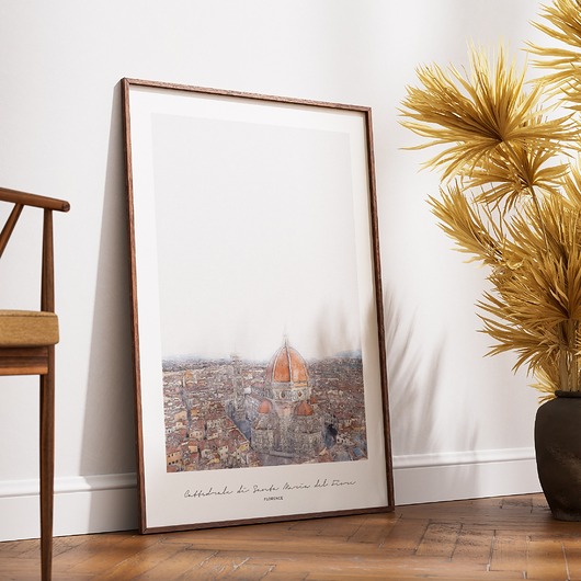 plakaty Plakat Florencja - Santa Maria del Fiore