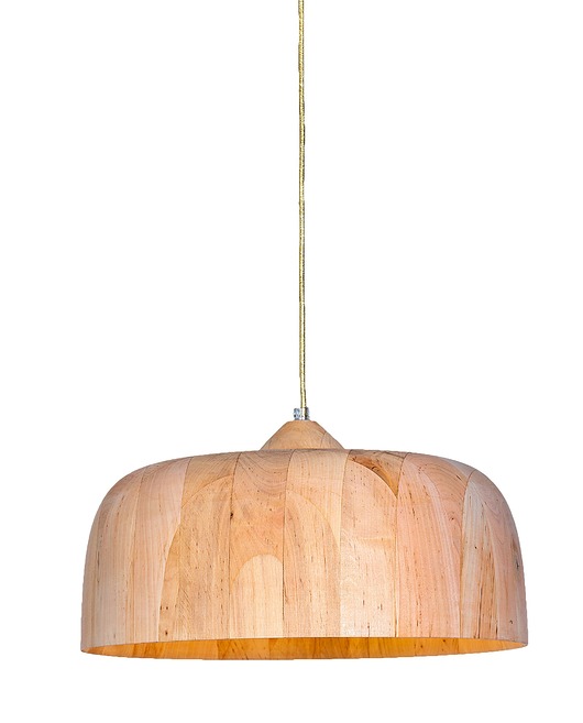 lampy wiszące Gompol lampa z drewna