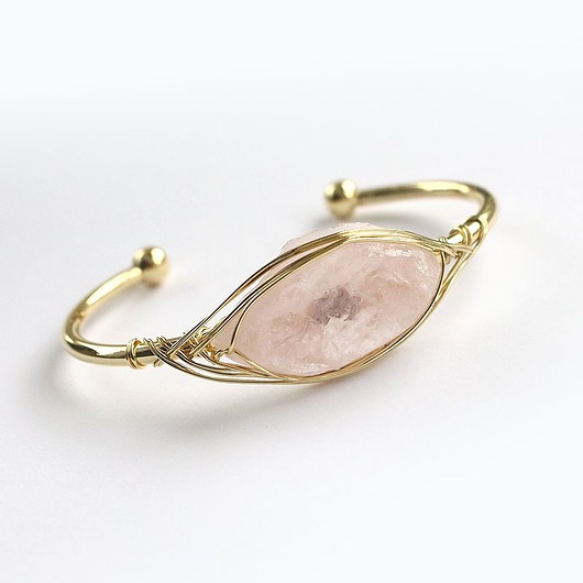 bransoletki z kamieni naturalnych Kwarc różowy - Miłość i łagodność