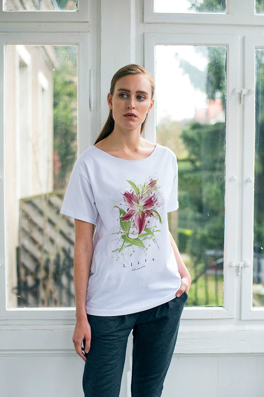 LILIA Oversize t-shirt GAU great as You