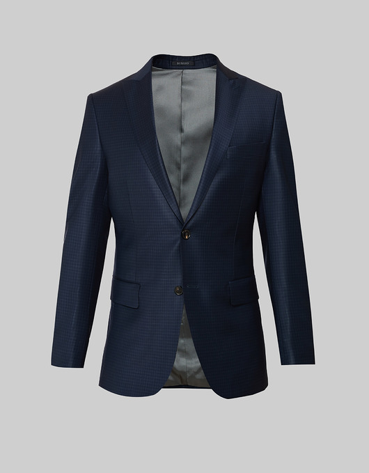 marynarki męskie garnitur męski paullo granatowy slim fit