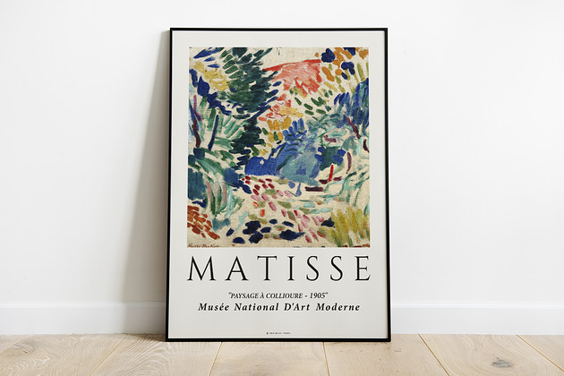 Henri Matisse- plakat wystawowy Pas De LArt