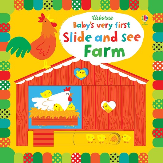 książeczki dla dzieci Slide and See Farm