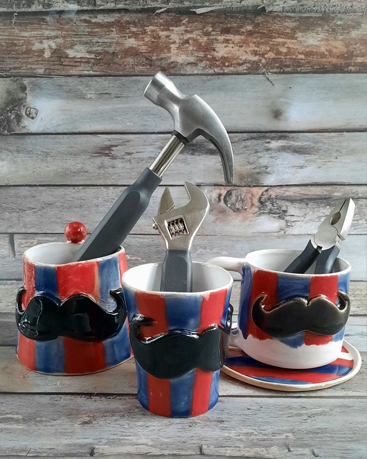 kubki Kubek z wąsem MOVEMBER Super prezent dla faceta