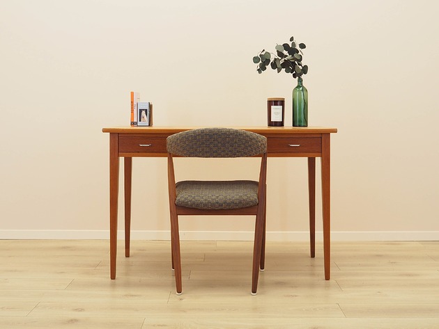 biurka Biurko tekowe, duński design, lata 70, produkcja: Dania