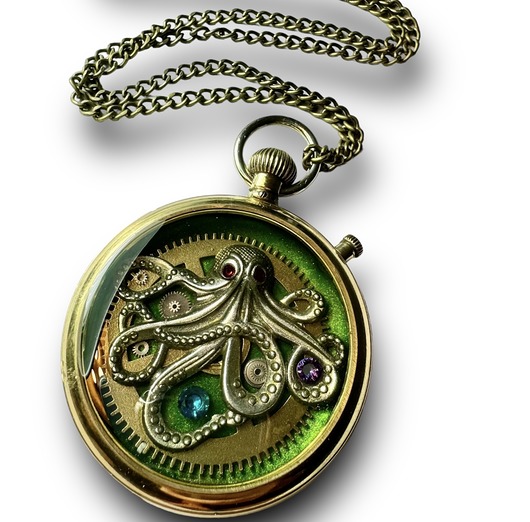 wisiory WISIOR - OCTOPUS (GREEN BASE) (unikat)