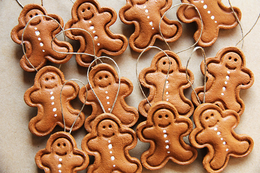 Choinkowe zawieszki GINGER BREAD 12 sztuk OGdesign