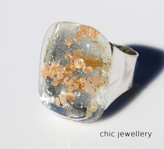 gold flakes funkyandchic
