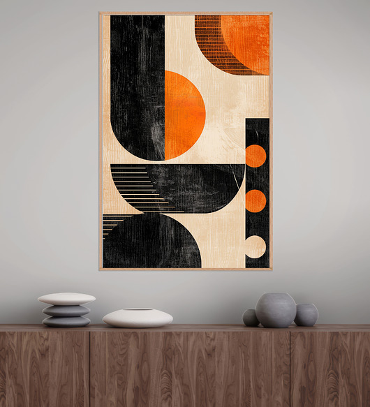 plakaty Geometria natury - Plakat, druk - Minimalizm, Boho, Loft #85