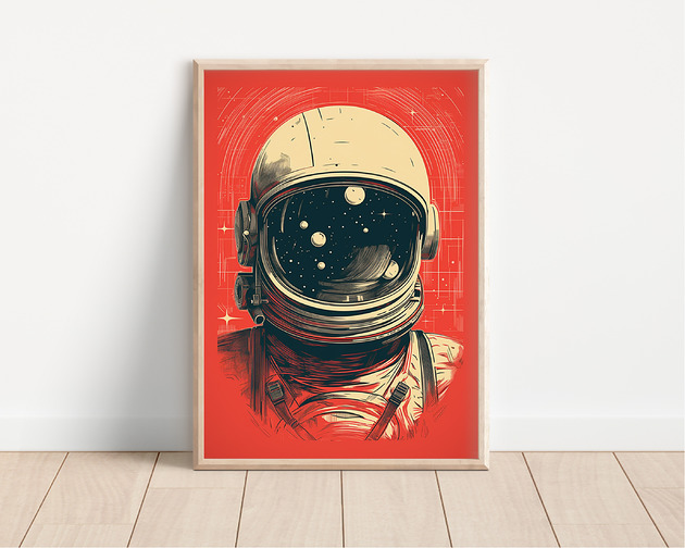 plakaty Plakat astronauta