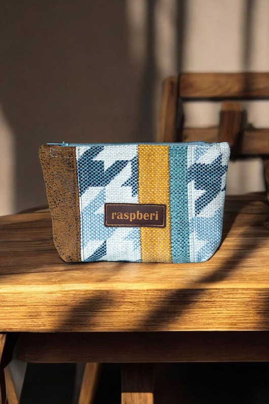 pokrowce i etui - na klucze Patchworkowe etui na klucze pepitka