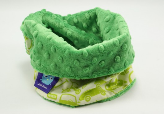 Mega miękki komin RETRO SAMOCHODY Little Sophie