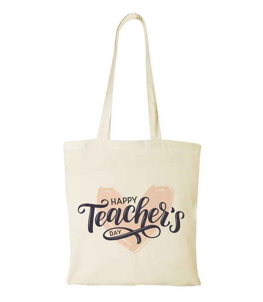 torby na zakupy Torba bawełniana "Happy Teacher's day"