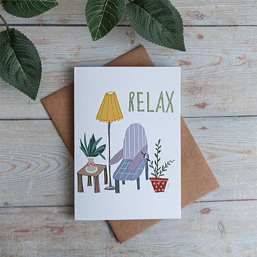 Kartka okazjonalna Relax Gosia Sendlewska