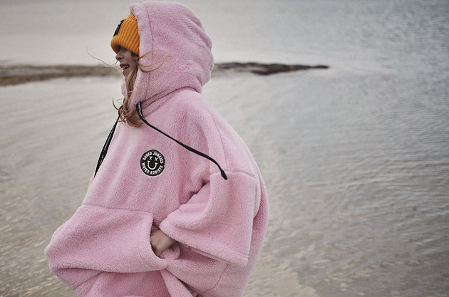 bluza z kapturem damska Poncho Biggy Milkshake