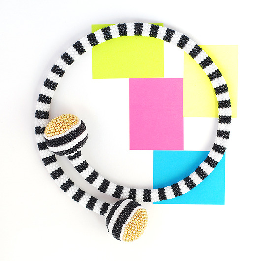 chokery Ekstrawagancki choker w stylu glam rock