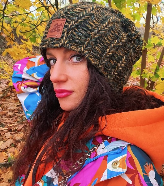 czapki damskie Czapka męska zimowa / czapka damska zimowa khaki