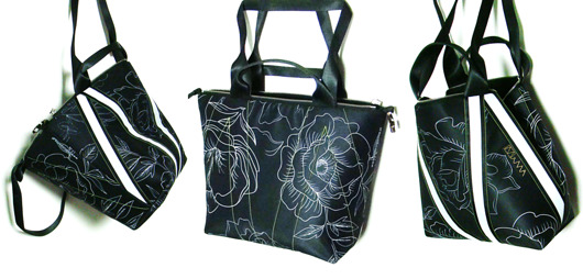 1270_3 art MIMA bag SHORT & Marcina Painty print MIMAbags