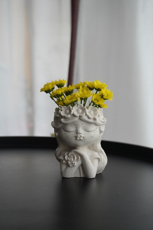 doniczki Doniczka z gipsu polimerowego